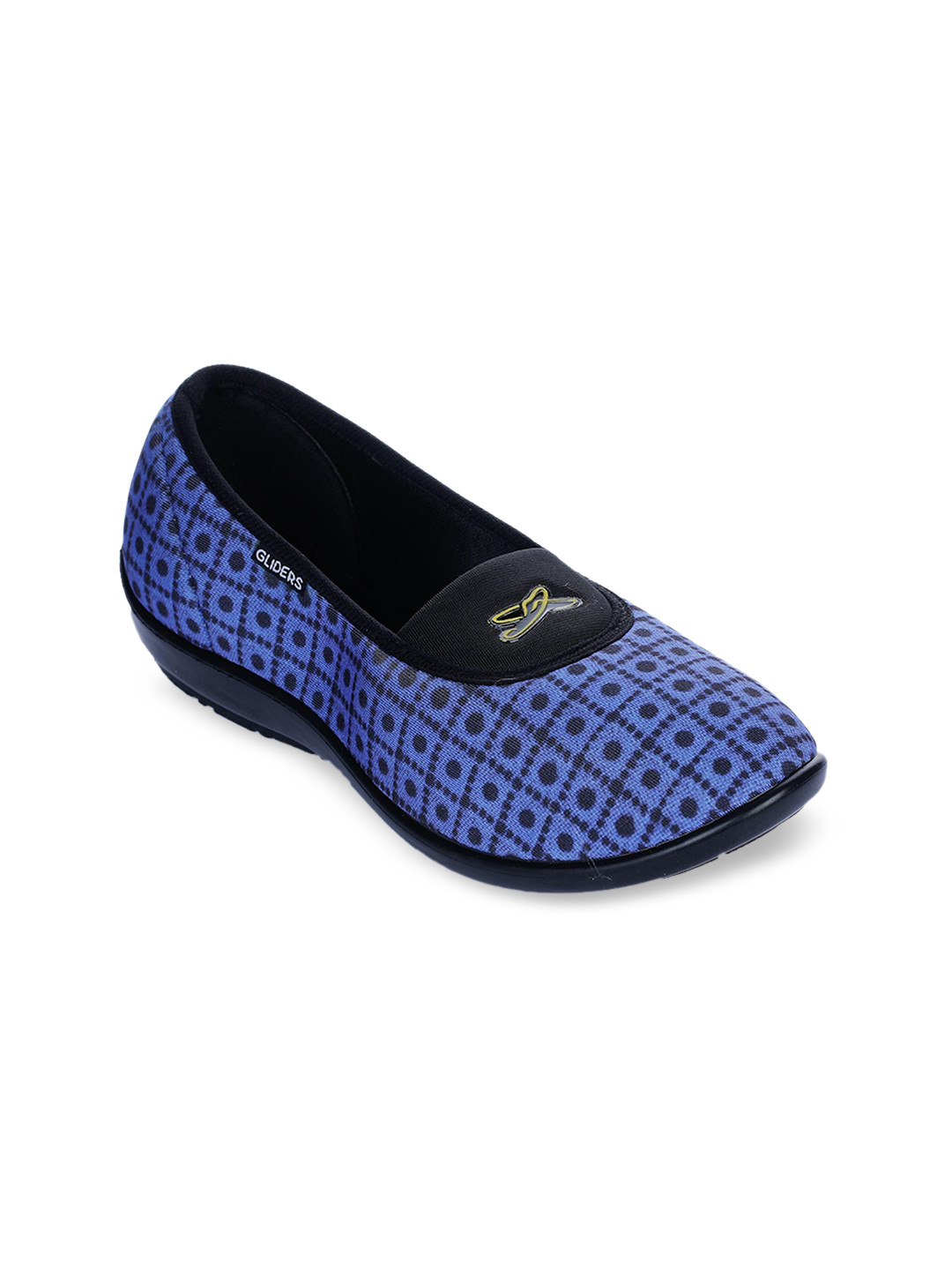 

Liberty Women Blue Printed Slip-On Sneakers