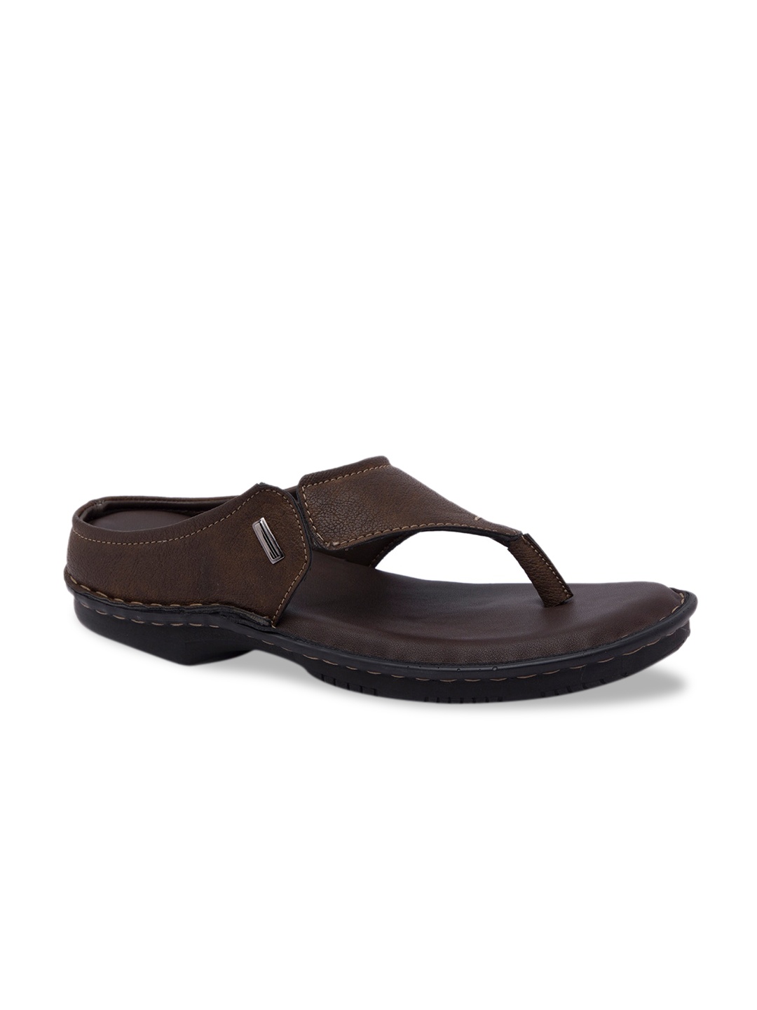 

Regal Men Brown Leather Sandals