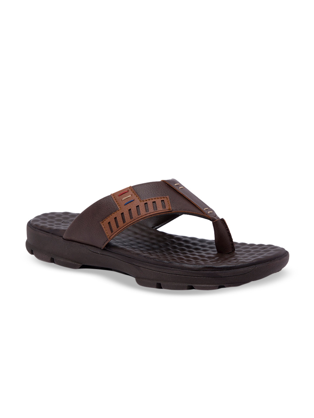 

Regal Men Brown Leather Comfort Sandals