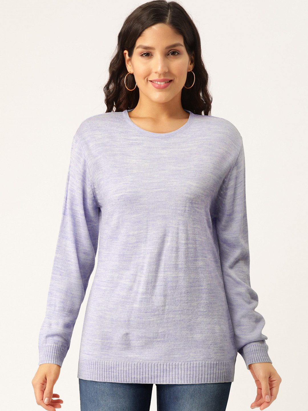 

Okane Women Blue Solid Pullover