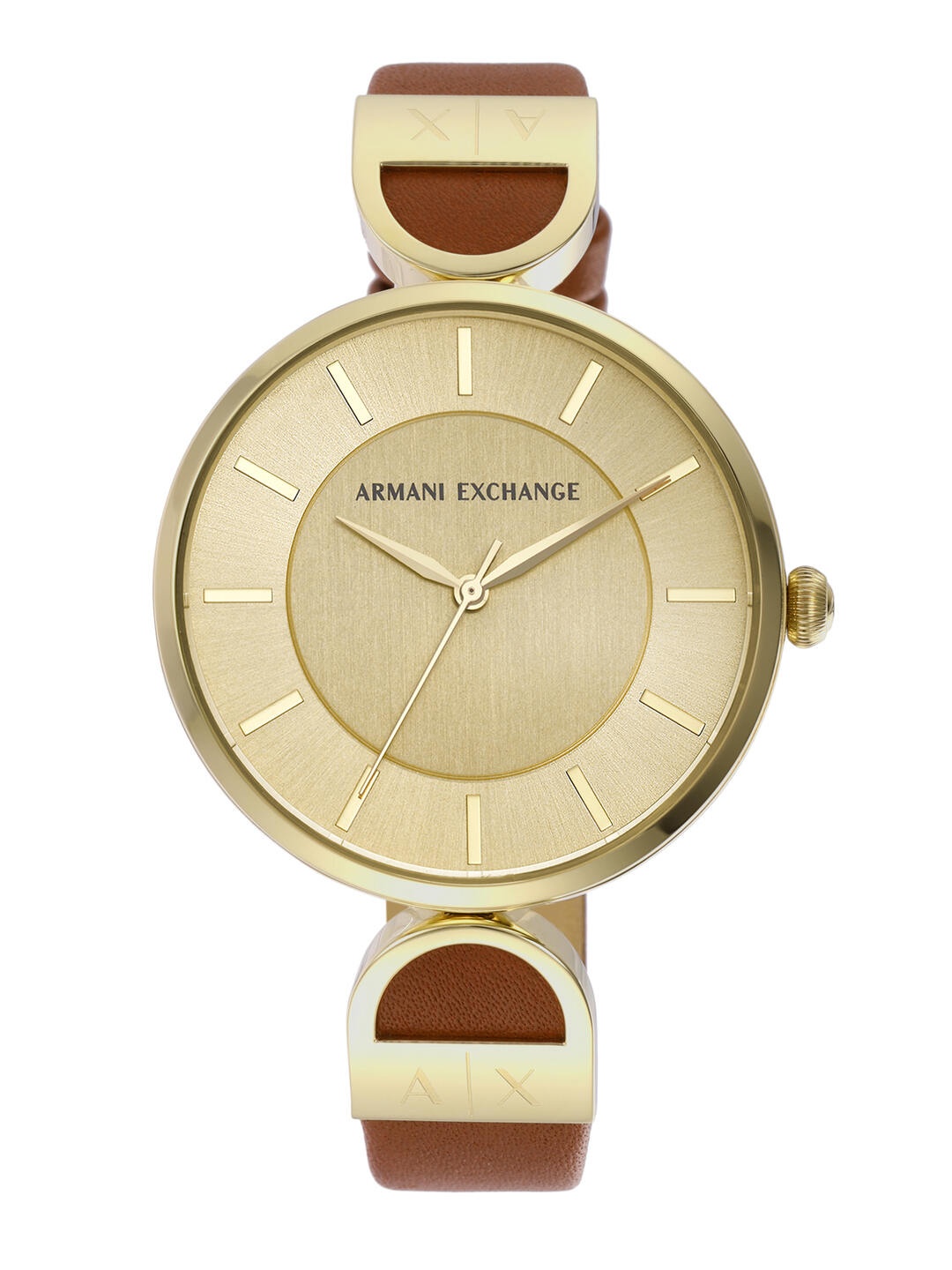 

Armani Exchange Women Gold-Toned Analogue Watch AX5324