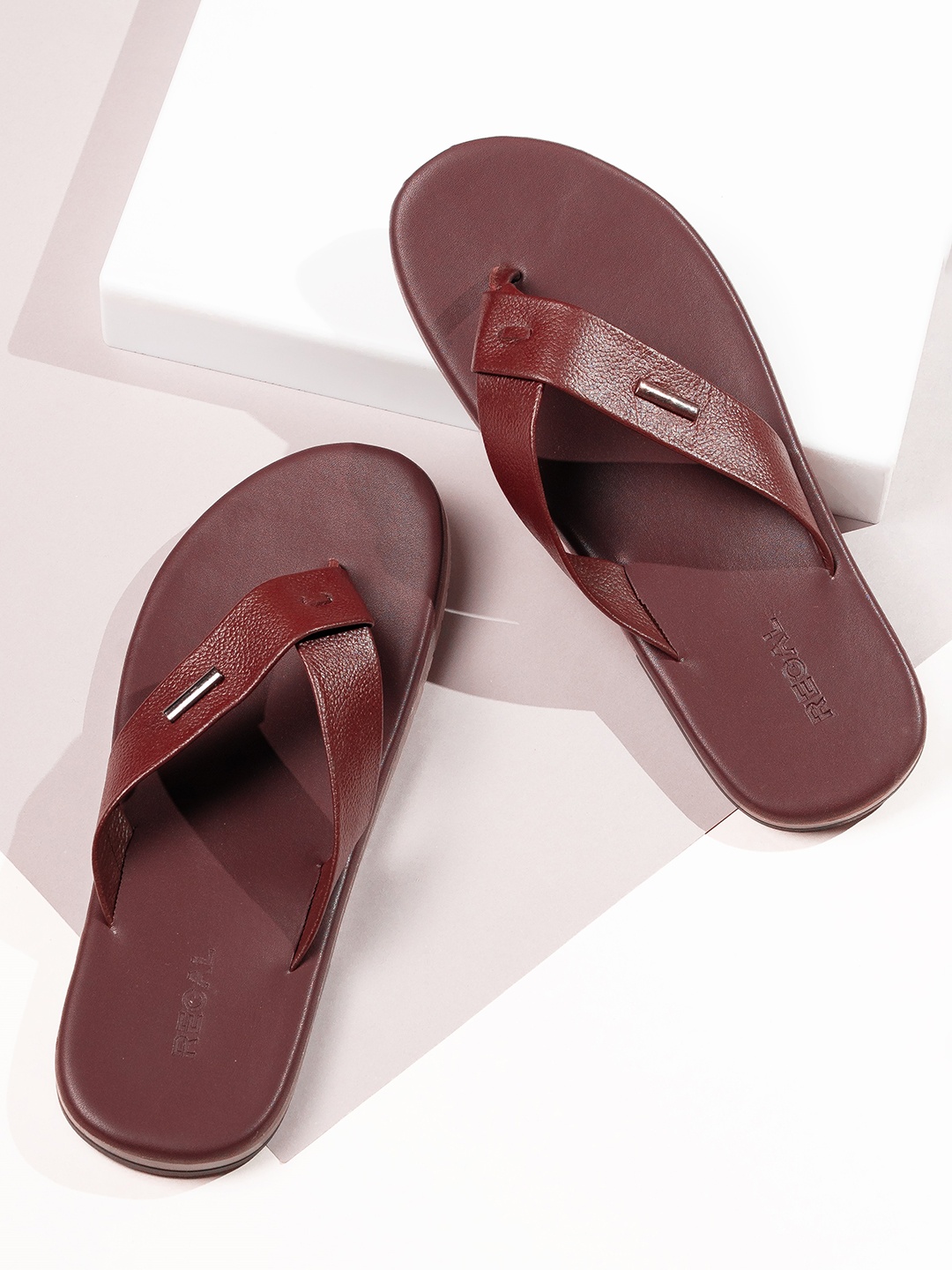 

Regal Men Brown Leather Comfort Sandals