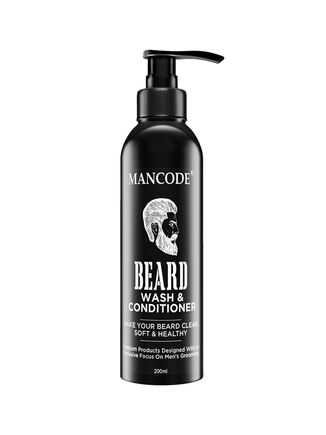

Mancode Beard Wash & Conditioner 200ml, Black