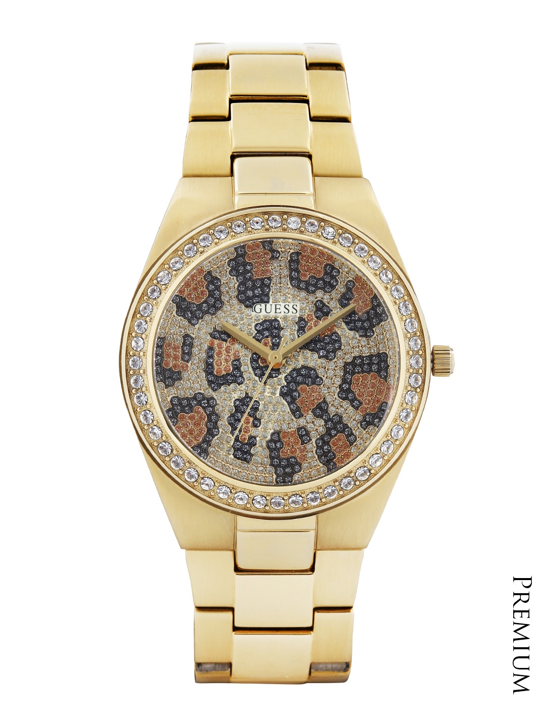 

GUESS Women Gold-Toned Dial Watch W10606L1