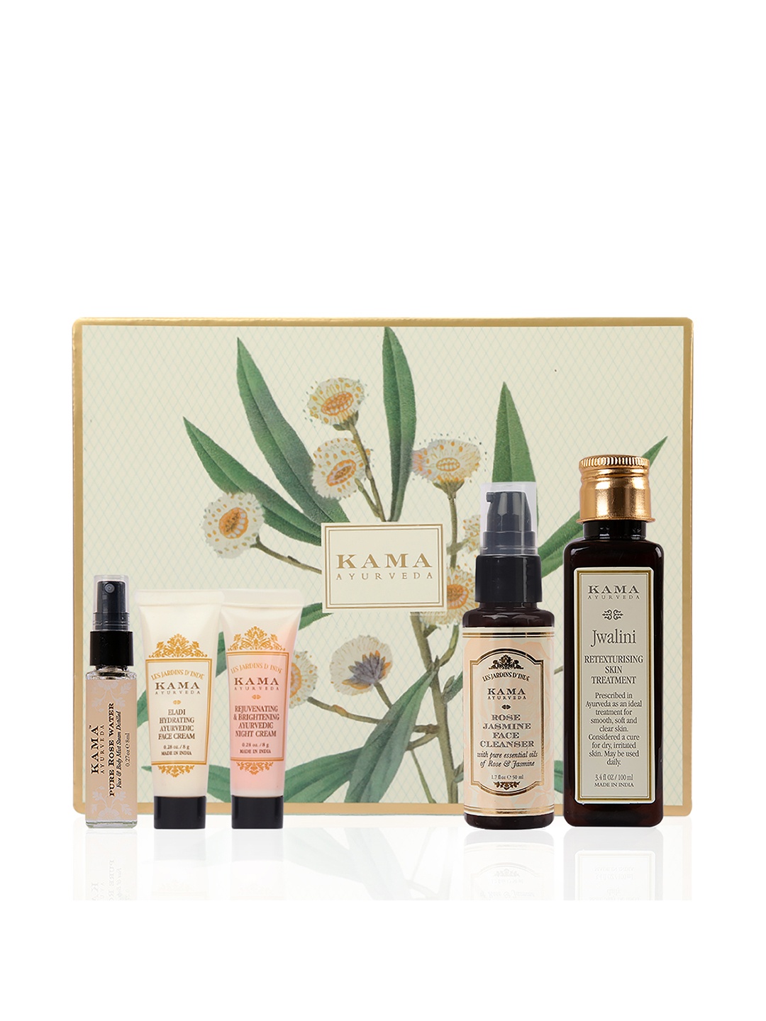 

Kama Ayurveda Must Have Skincare Gift Box, Green