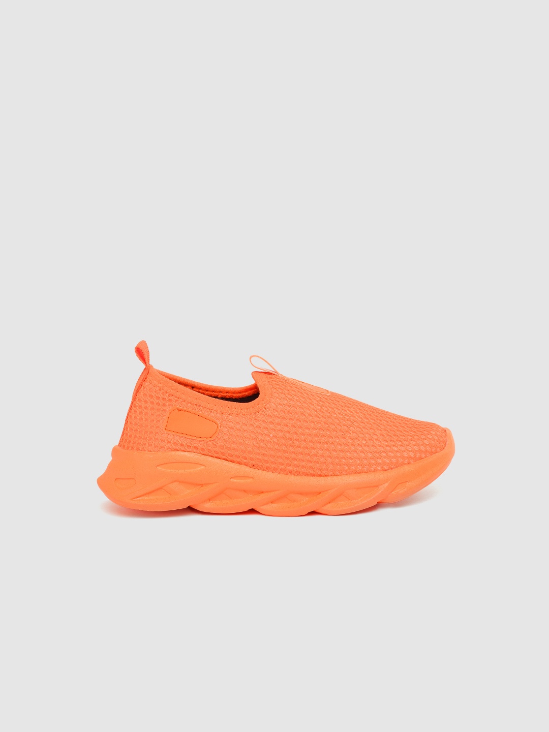 

YK Kids Fluorescent Orange Slip-On Sneakers