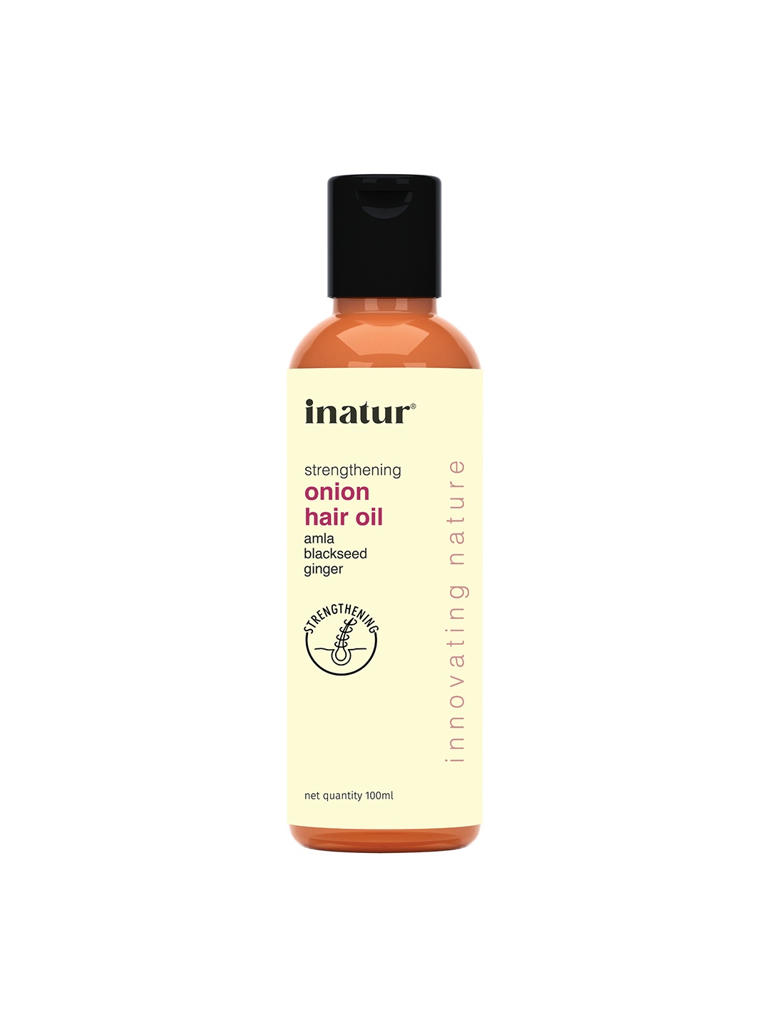 

Inatur Onion Hair Oil 100 ml, Brown