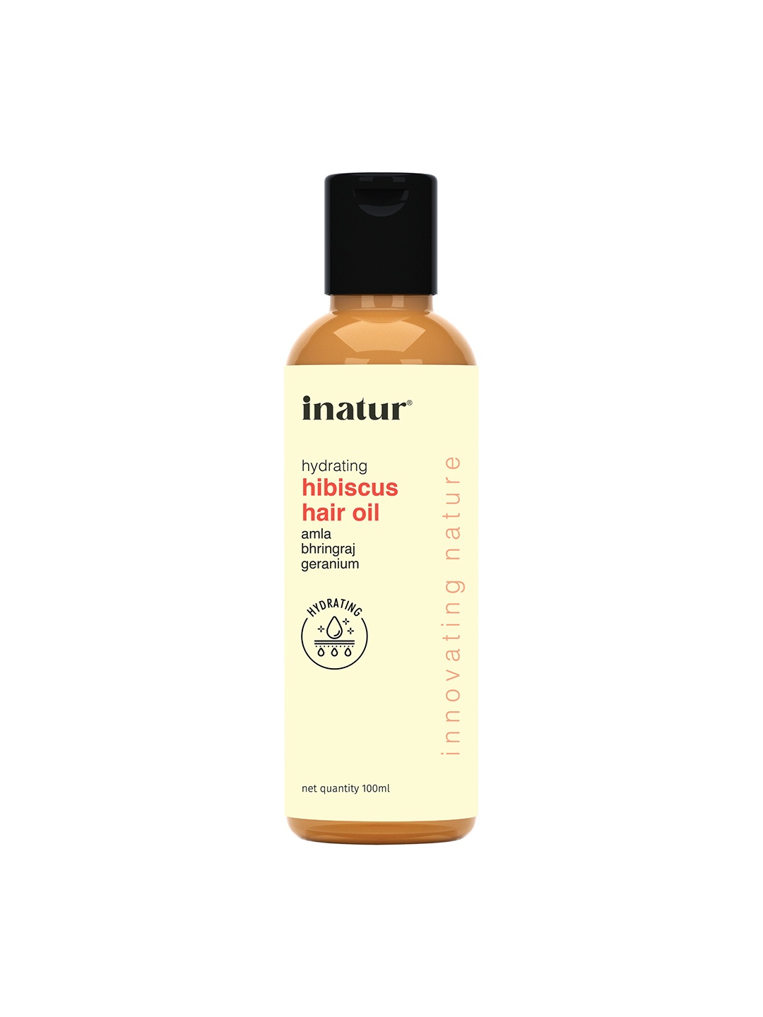 

Inatur Hibiscus Hair Oil Regrowth 100 ml, Brown