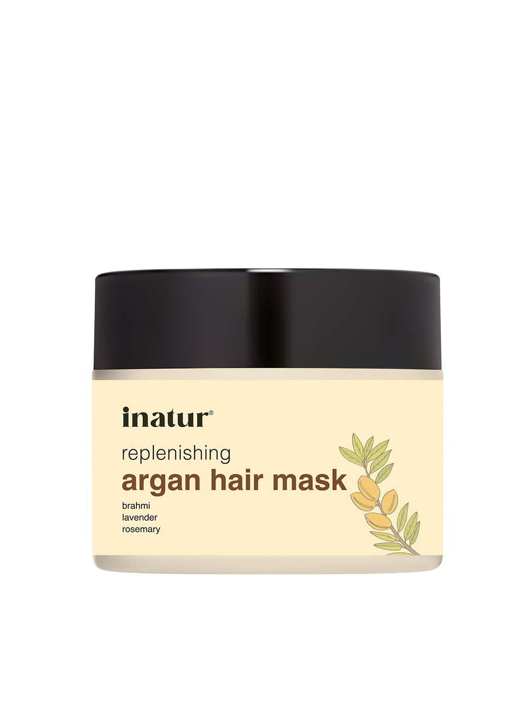 

Inatur Argan Oil Hair Treatment Mask 200 g, Brown