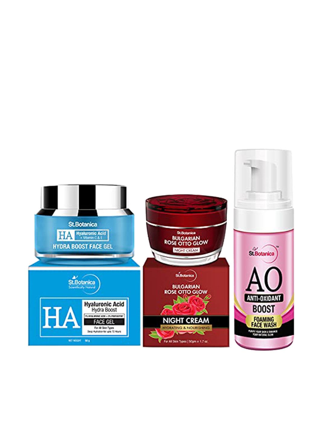 

St.Botanica Unisex Hydrating Combo, Red