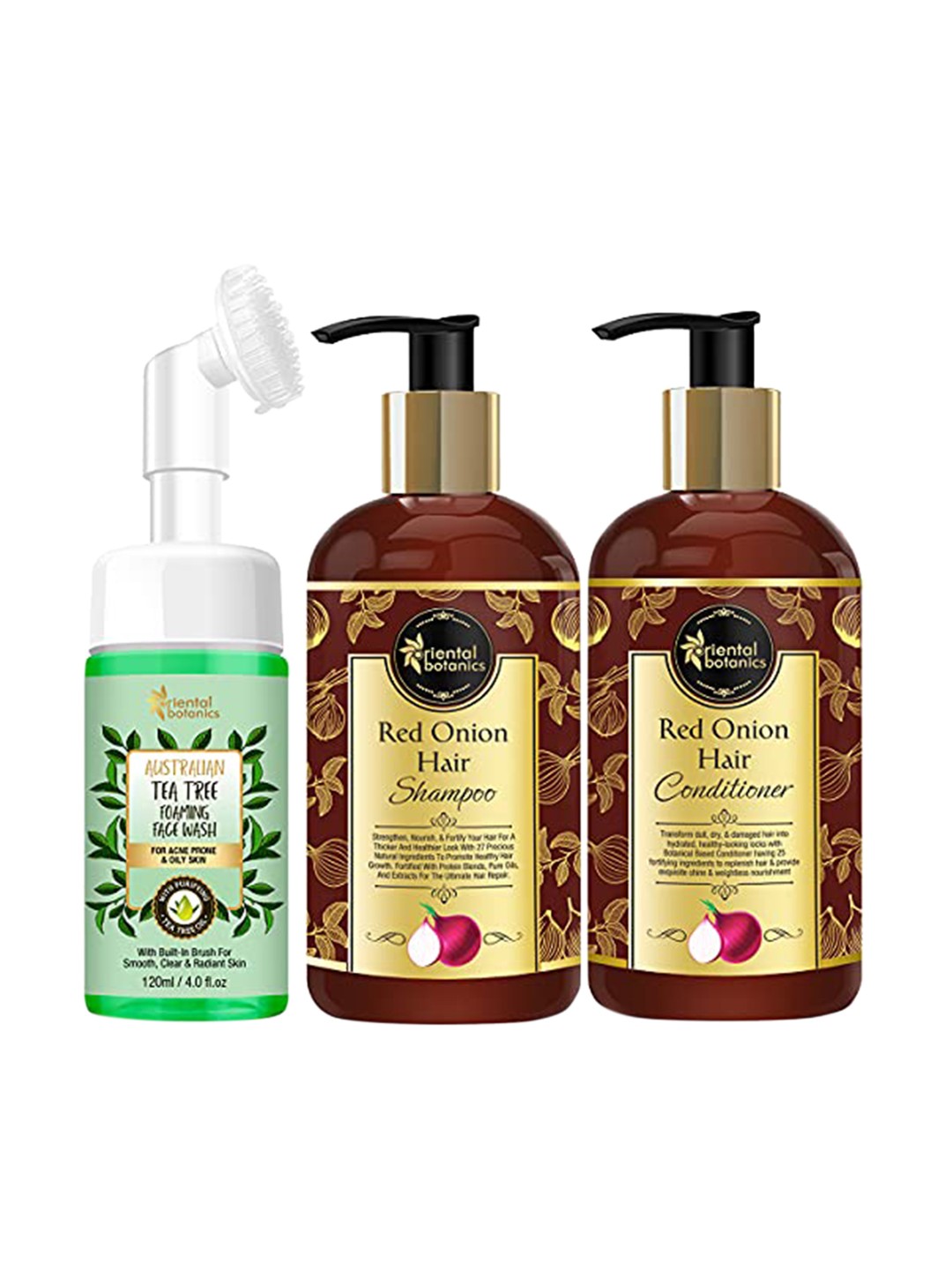 

Oriental Botanics Unisex Hair Care Kit, Brown