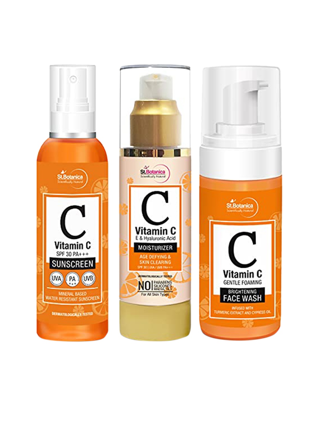 

St.Botanica Unisex Skin Care Kit, Orange