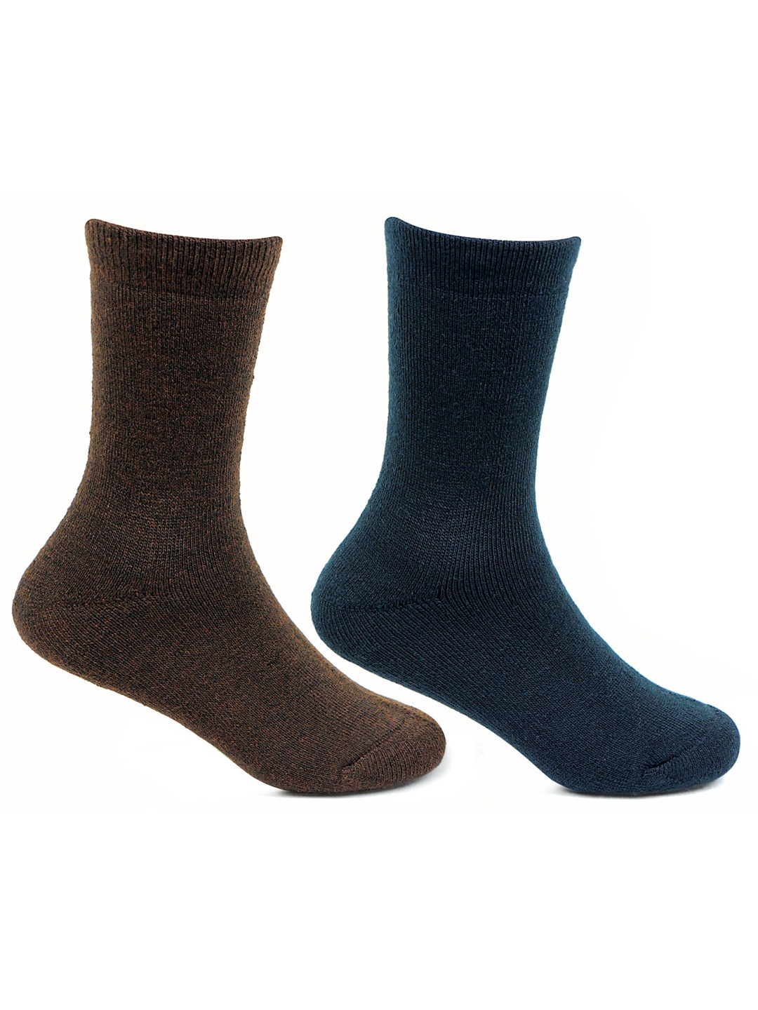 

Bonjour Kids Pack Of 2 Assorted Woolen Full-Length Socks