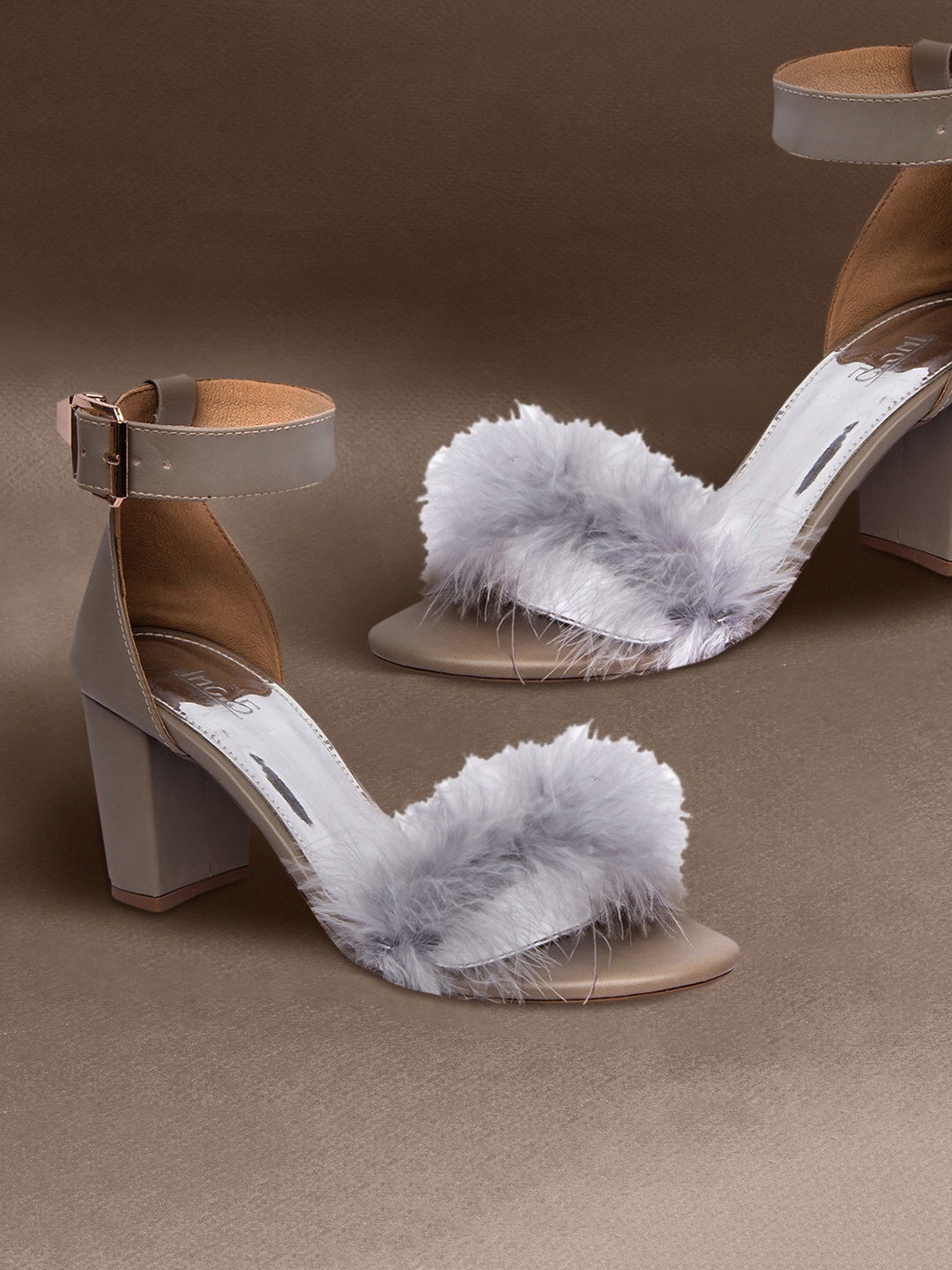 

Inc 5 Women Brown Solid Block Heels