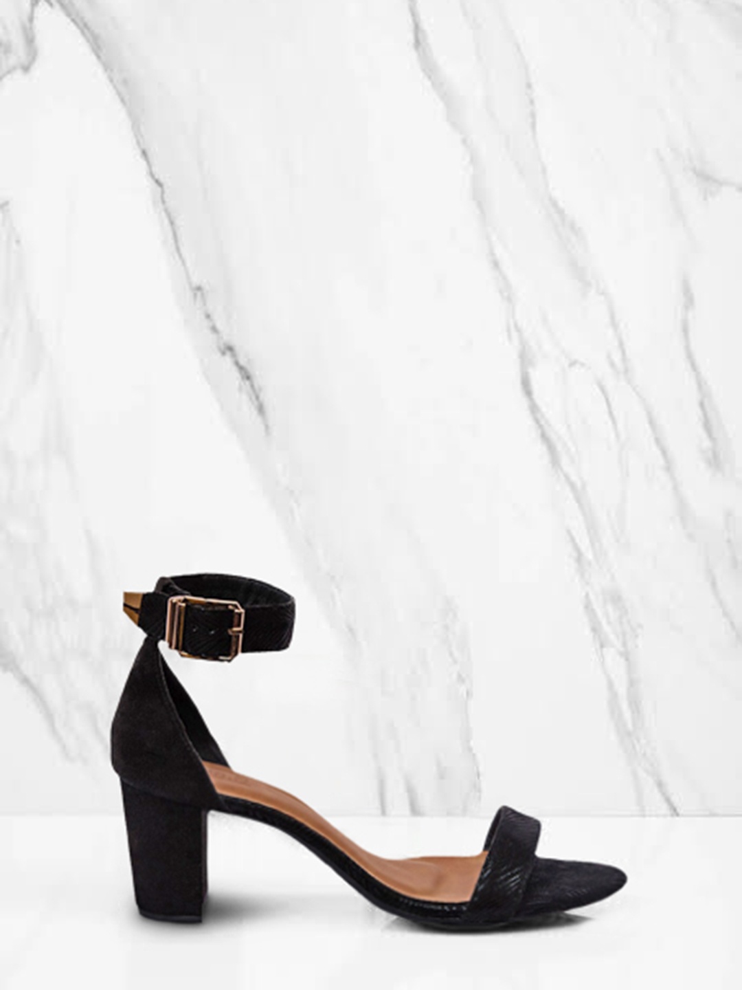 

Inc 5 Women Black Solid Heels