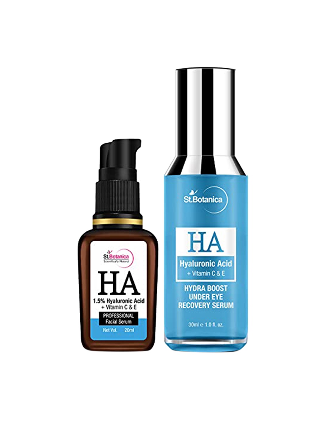

St.Botanica Hyaluronic Acid Vitamin C E Facial Serum, Brown