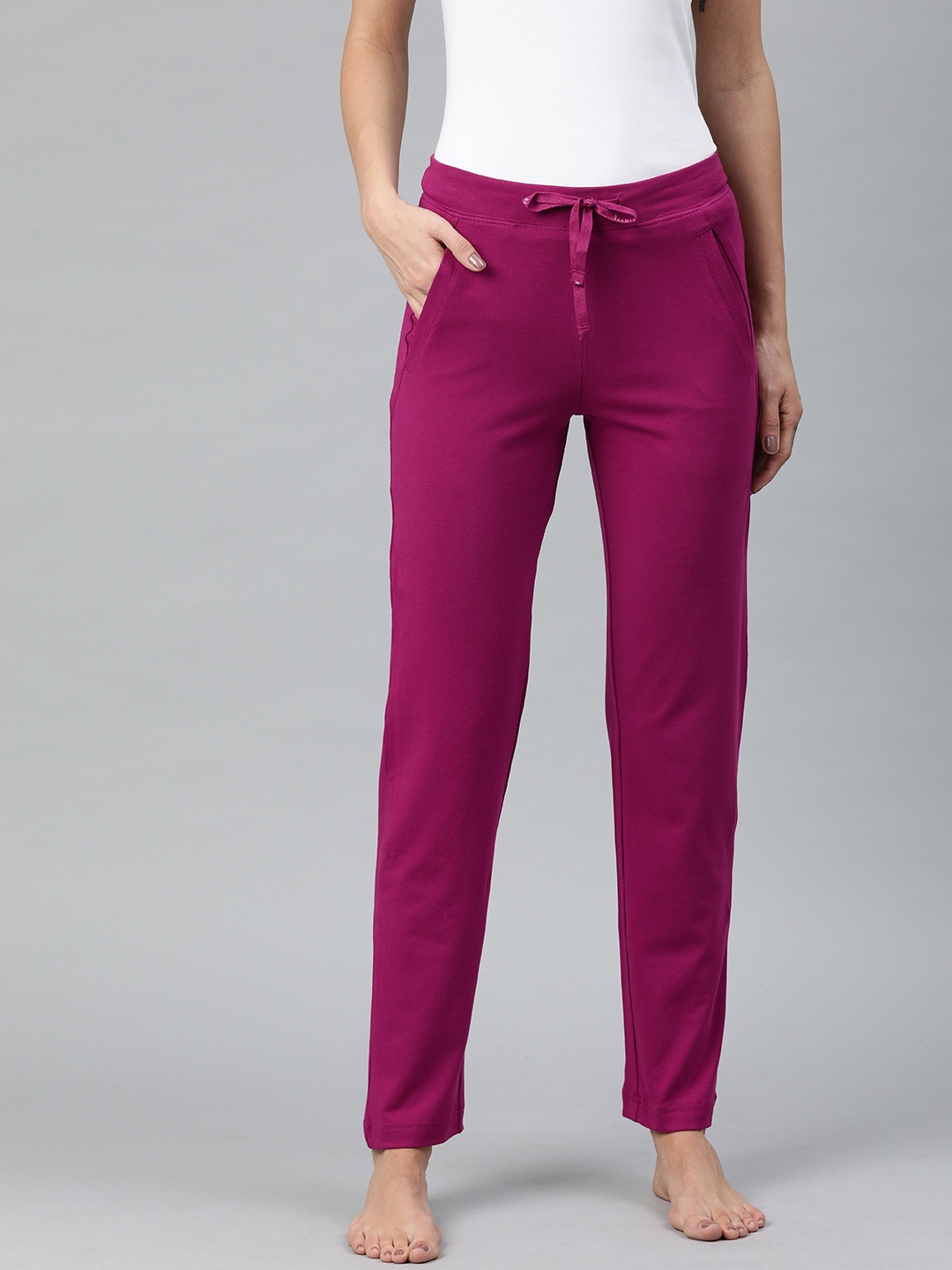 

Van Heusen Women Smart Tech+ Easy Stain Release Lounge Pants, Magenta