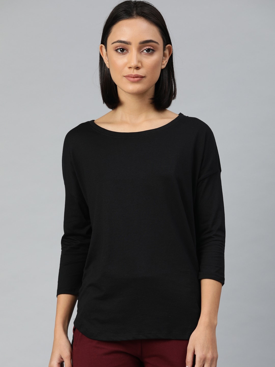 

Van Heusen Round Neck Lounge T-Shirt, Black