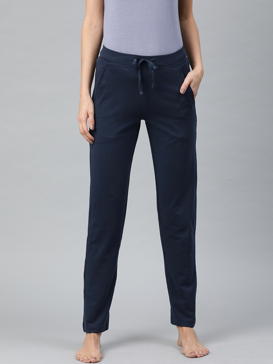 

Van Heusen Women Smart Tech+ Easy Stain Release Lounge Pants, Navy blue