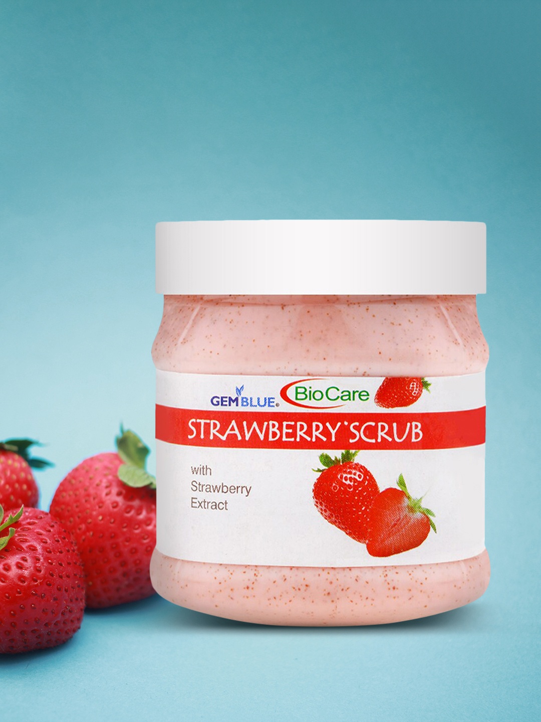 

GEMBLUE BioCare Strawberry Scrub 500 ml, Pink