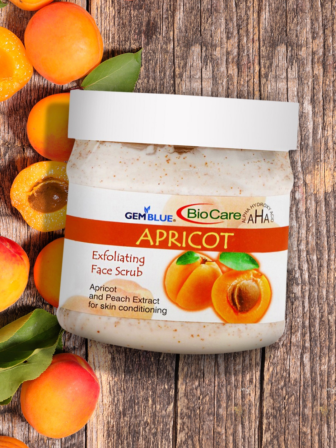 

GEMBLUE BioCare Apricot Scrub 500 ml, White