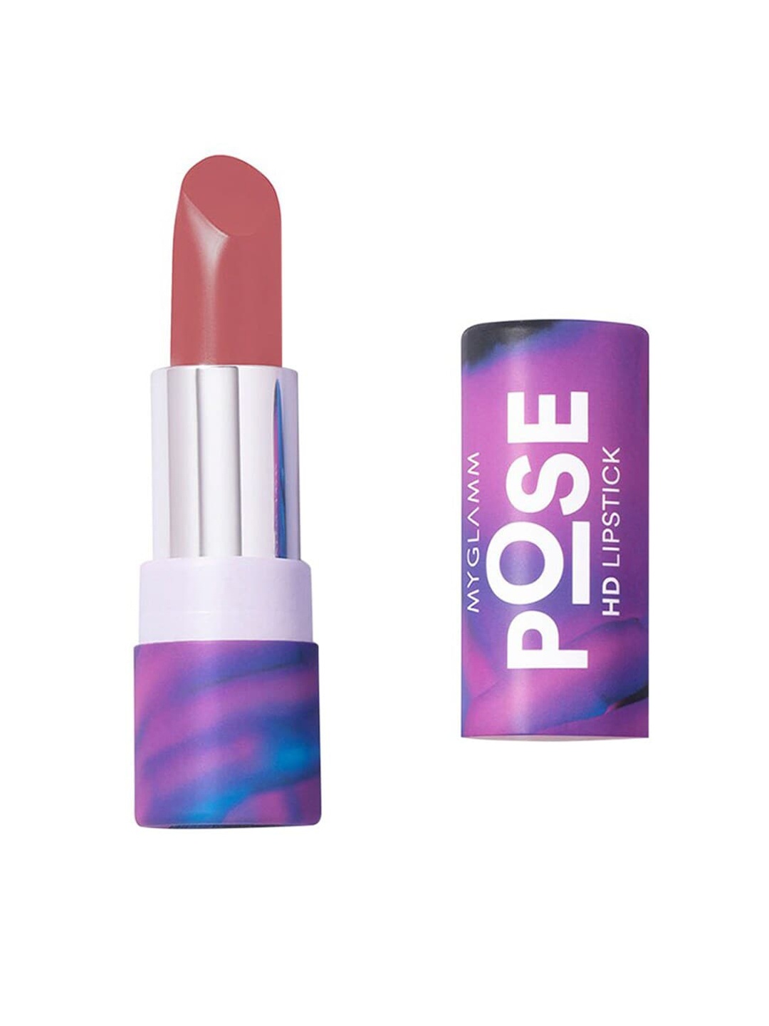 

MyGlamm POSE HD Lipstick - Muted Coral, Pink
