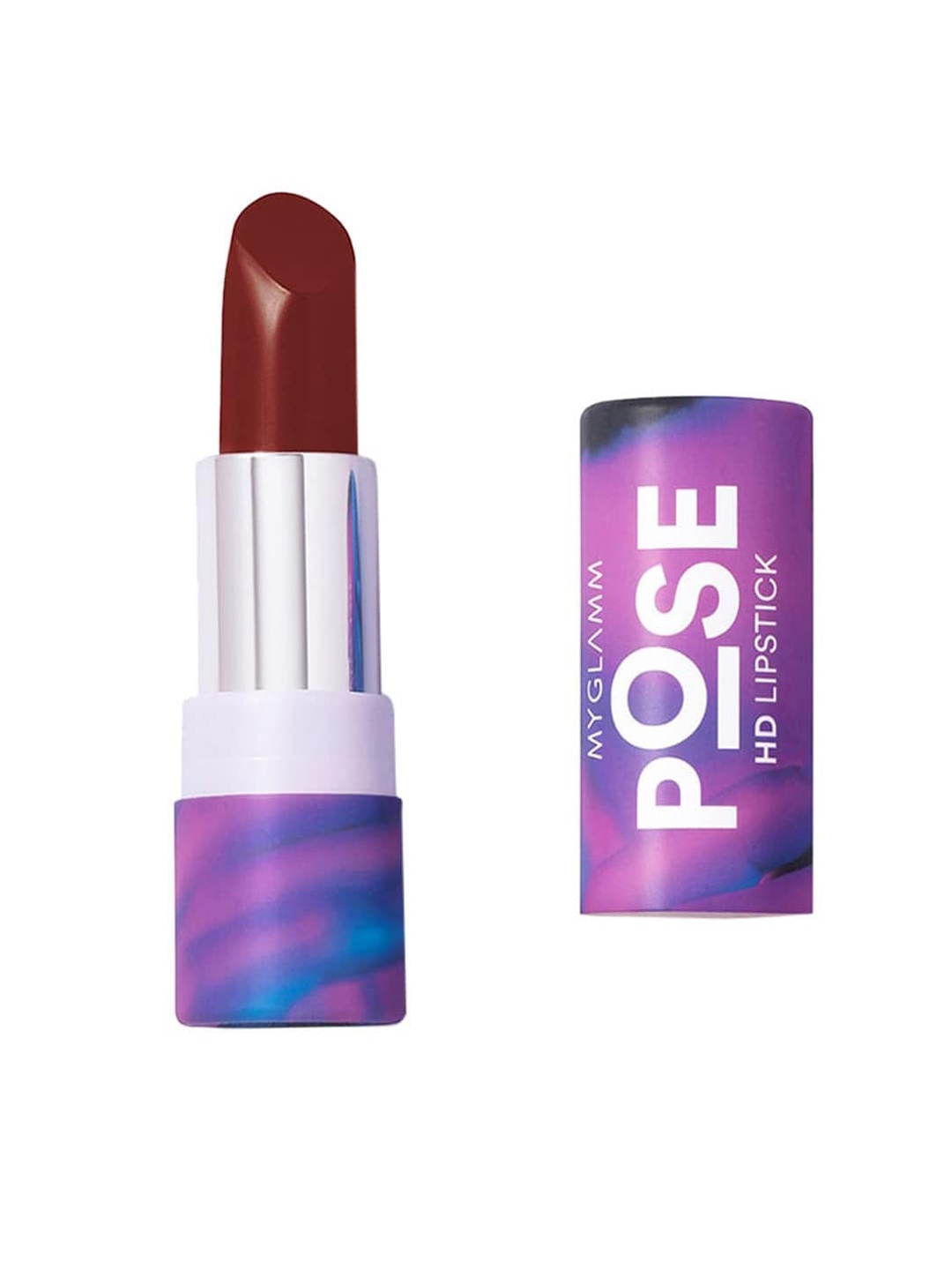 

MyGlamm POSE HD Lipstick-Mahogany-4g, Maroon