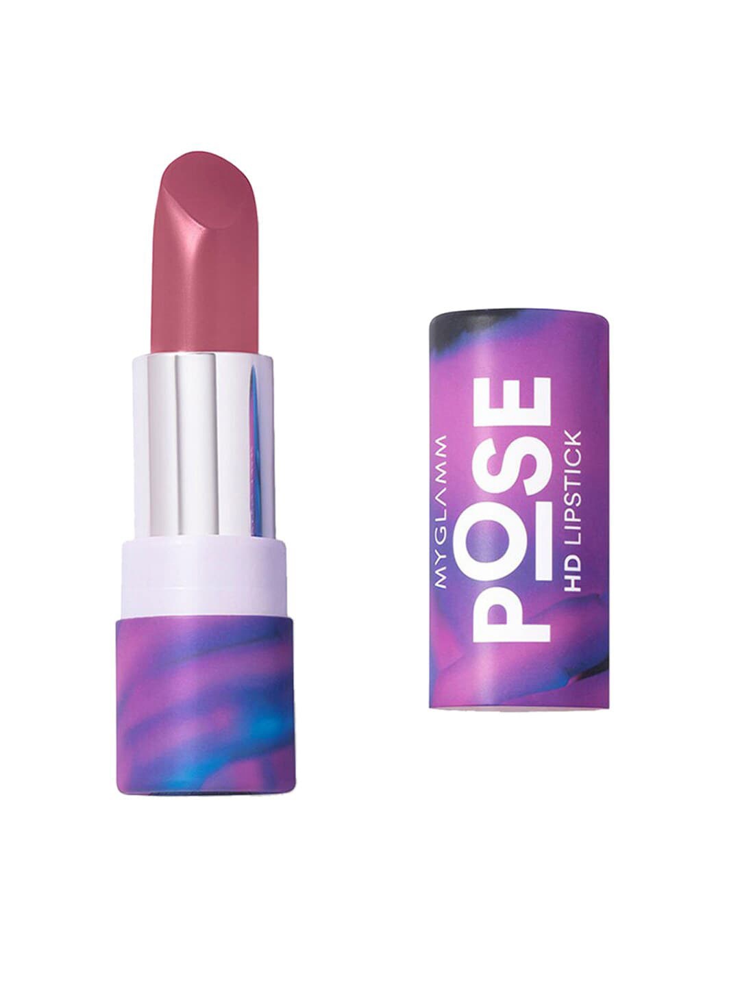 

MyGlamm POSE HD Lipstick- Nude Mauve, Pink