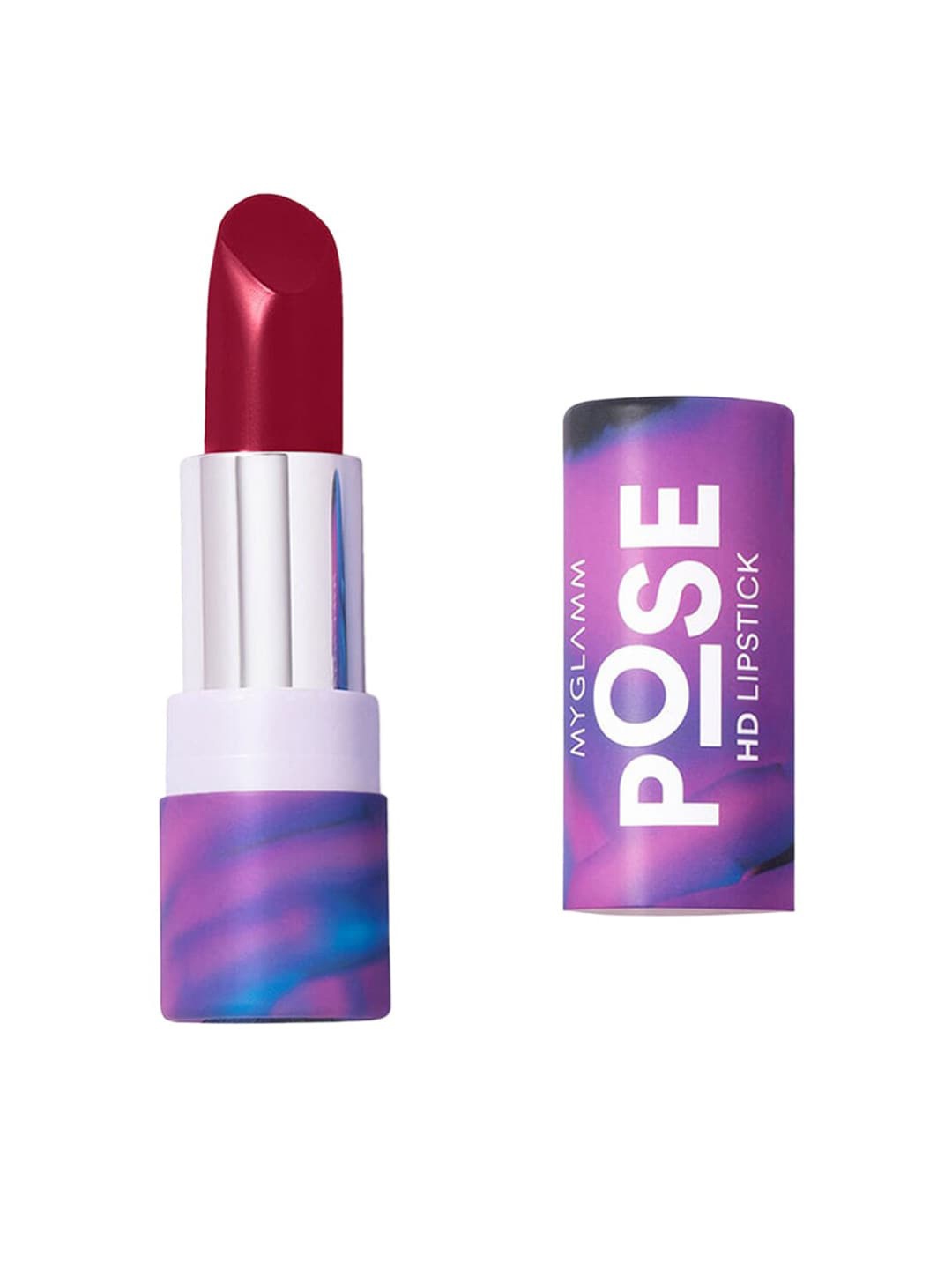 

MyGlamm POSE HD Lipstick-Cranberry-4g, Red