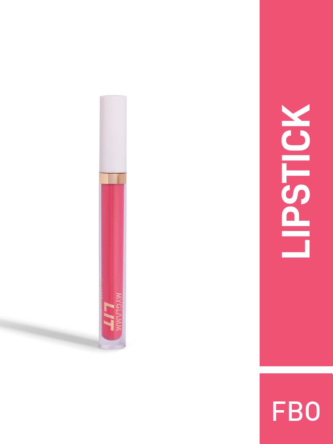 

MyGlamm LIT Liquid Matte Lipstick 3 ml - Fbo, Pink