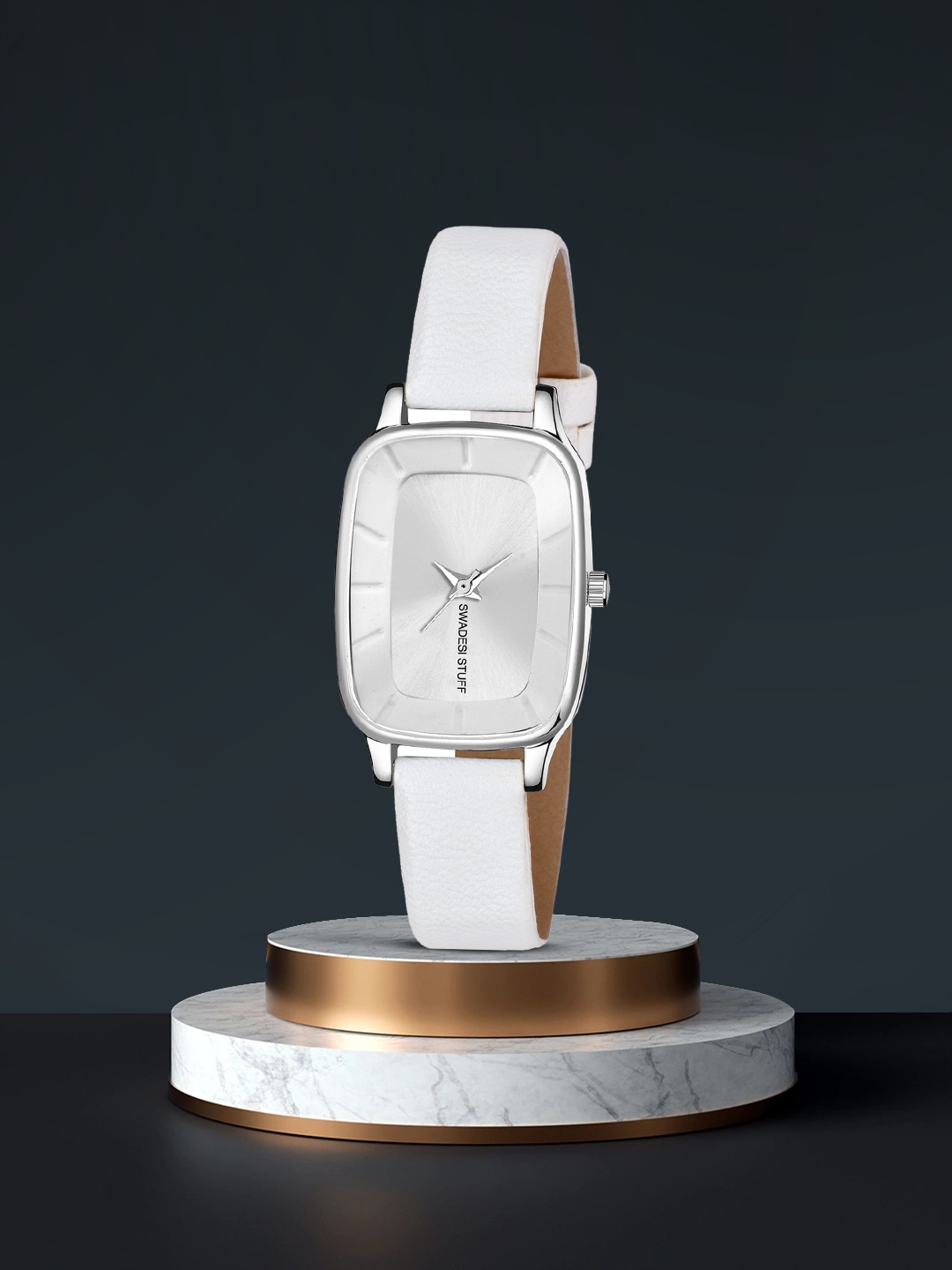 

SWADESI STUFF Girls Silver Analogue Watch SDS 88