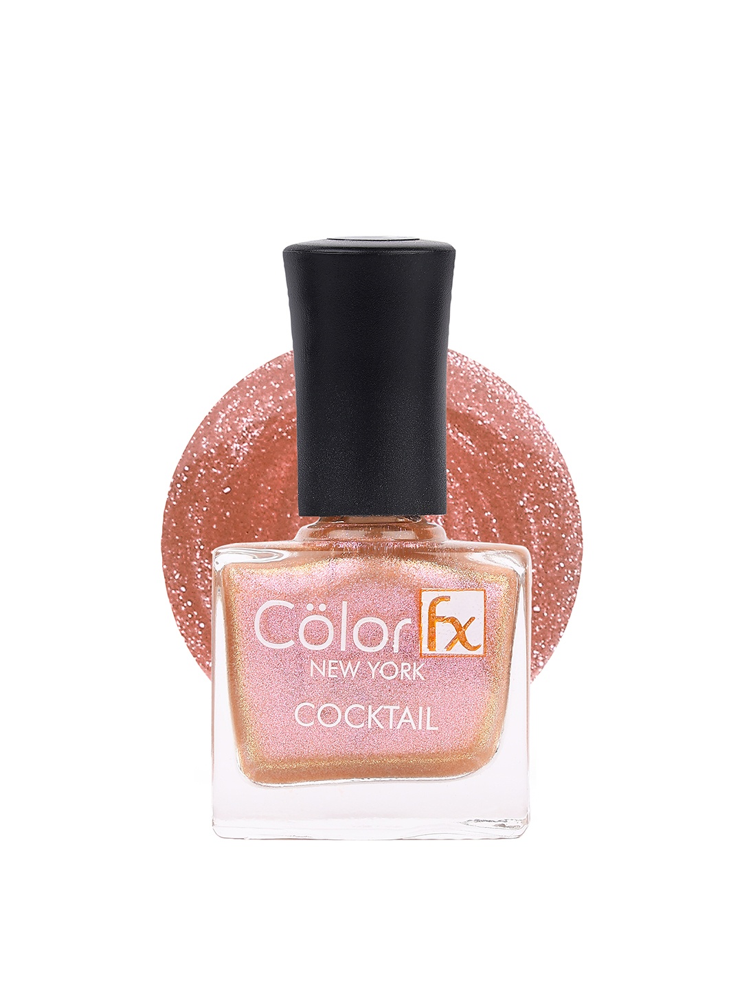 

Color Fx Cocktail Party Collection Nail Enamel Gold Shade 136 - 9 ml