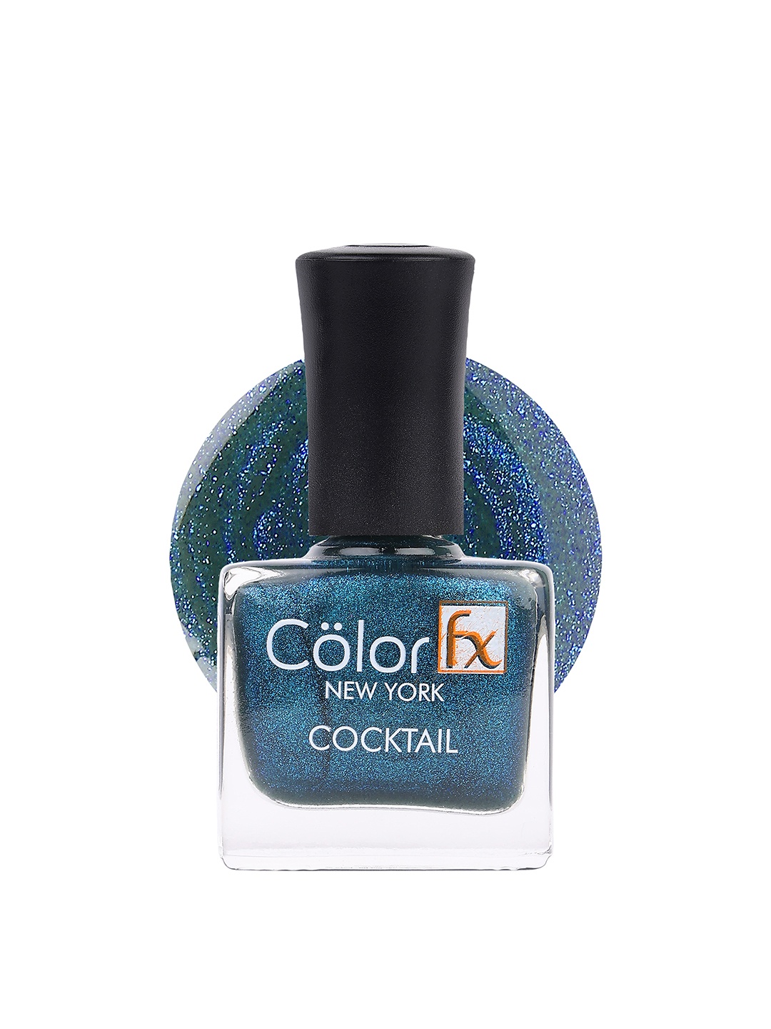 

Color Fx Cocktail Party Collection Metallic Nail Enamel Shade 135 9 ml, Blue