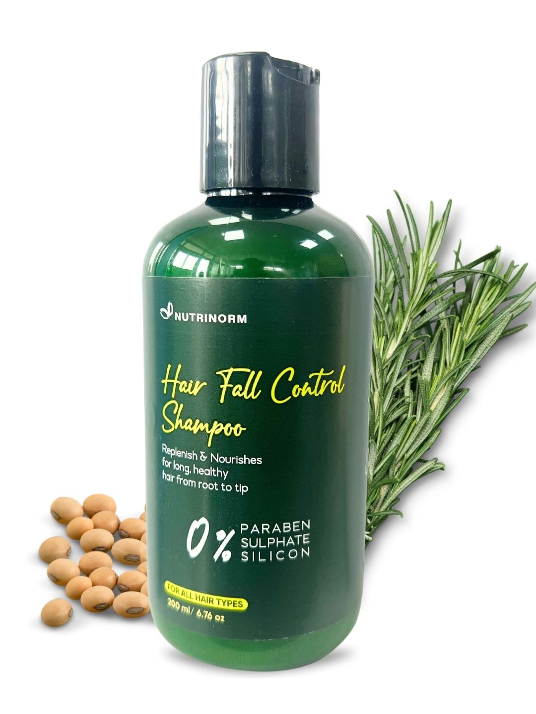 

Nutrinorm Anti Hair Fall Shampoo 200 ml, Green
