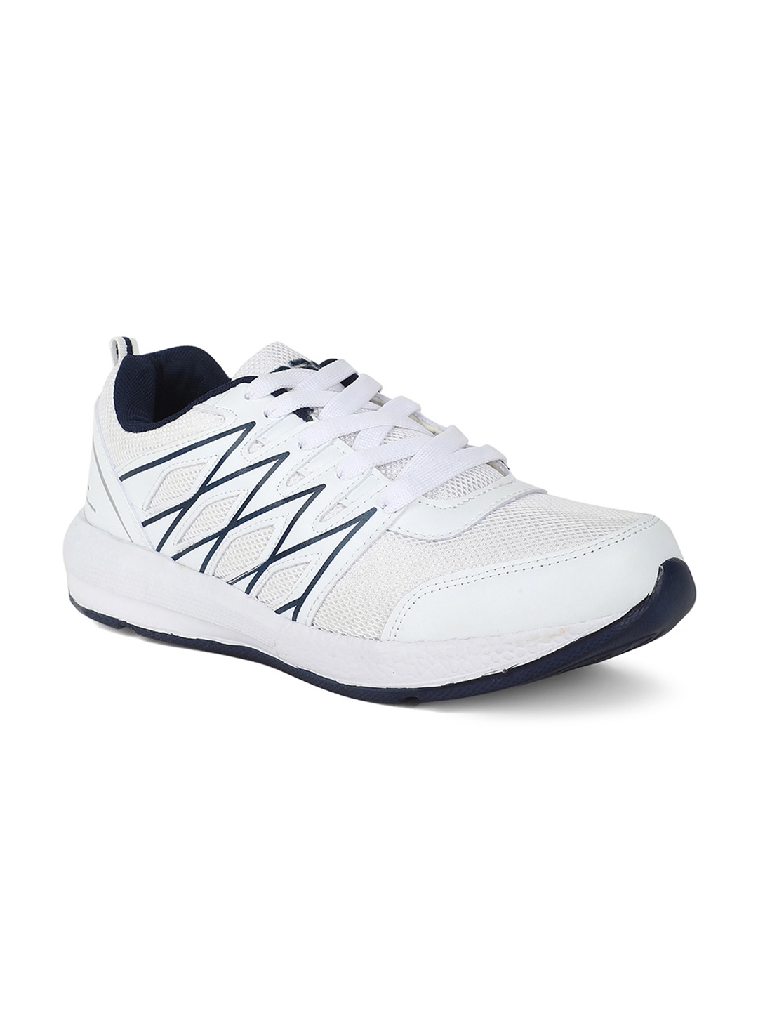 

Khadims Men White & Pink Training or Gym Shoes