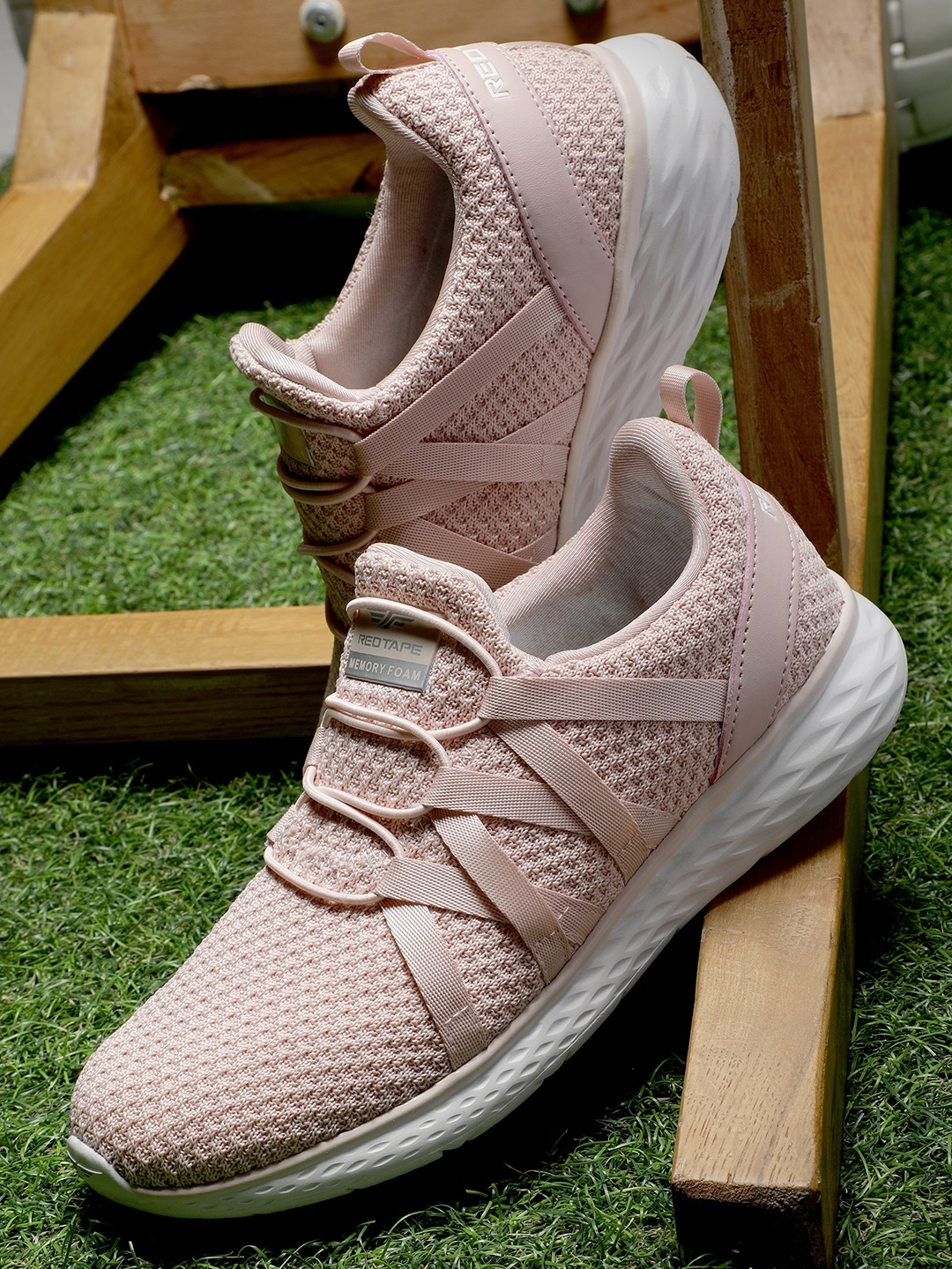 

Red Tape Women Pink Walking Shoes