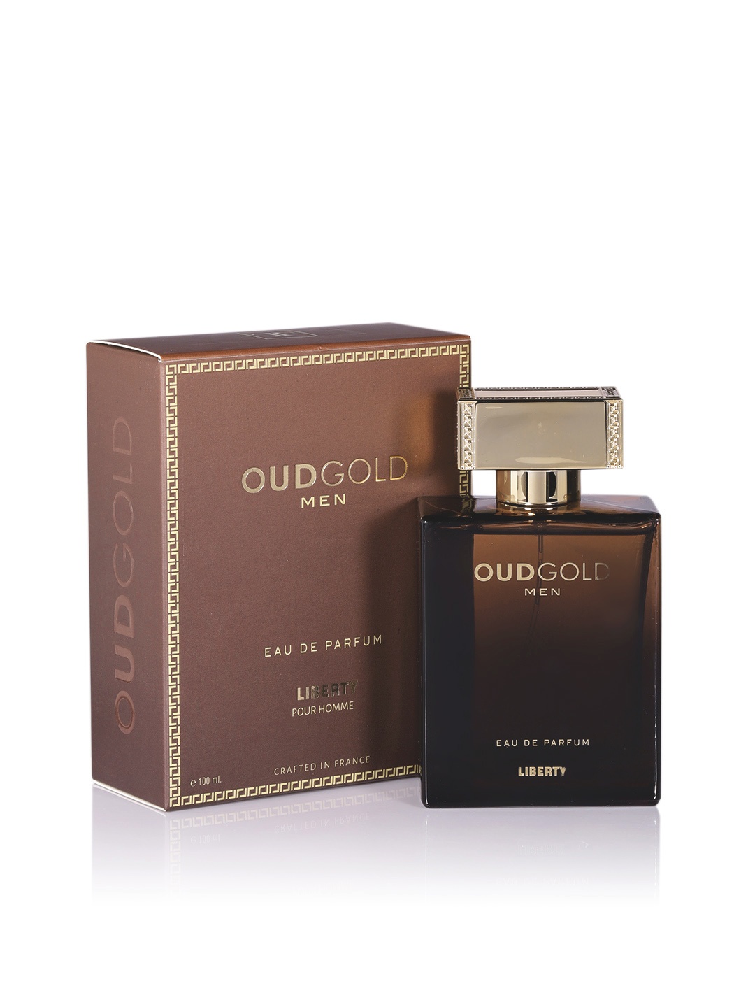

Liberty Men Oud Gold Pure Homme Eau De Parfum 100 ml, Brown