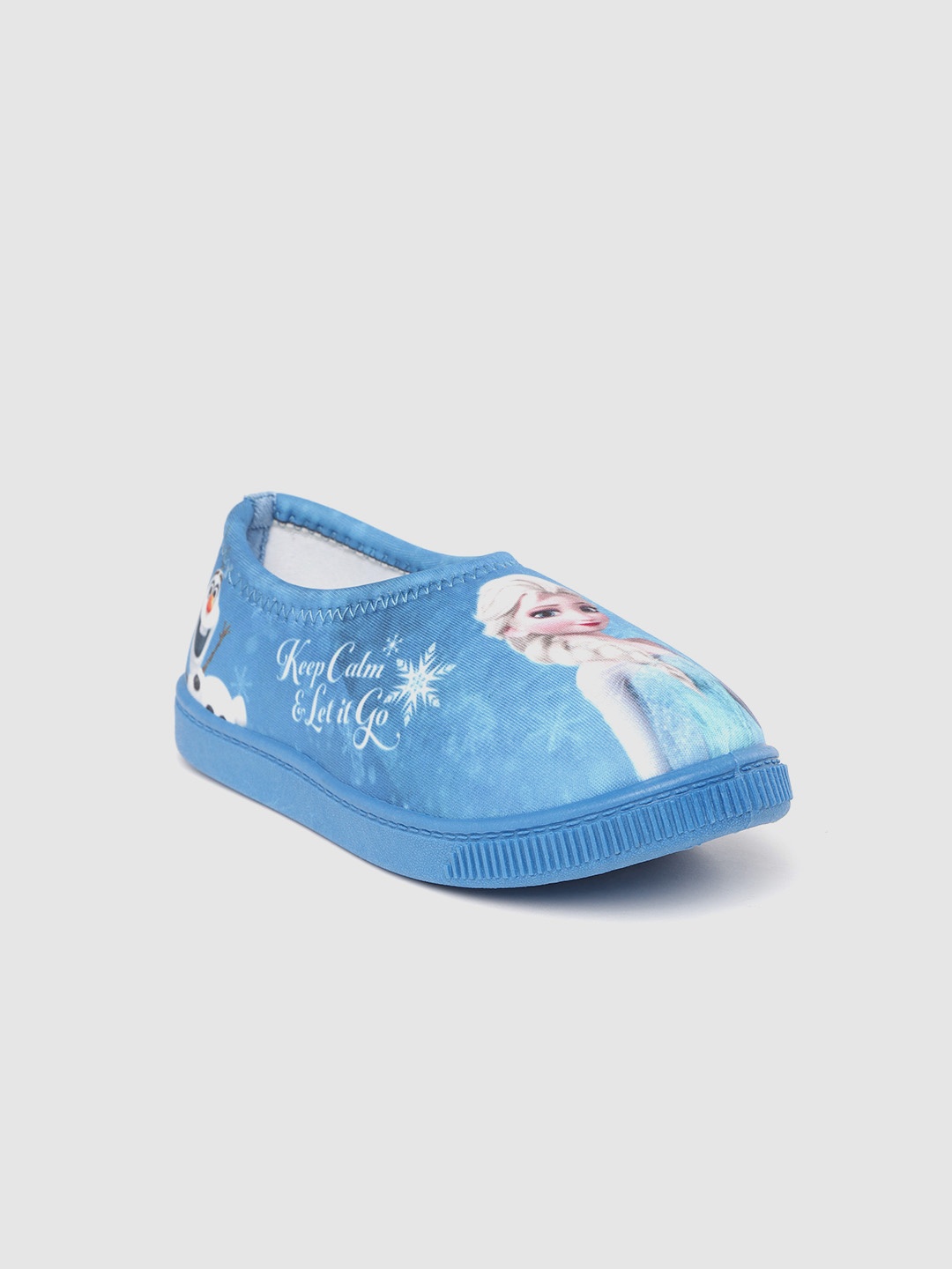 

toothless Girls Blue Disney Frozen Elsa Print Wide Fit Slip-On Sneakers