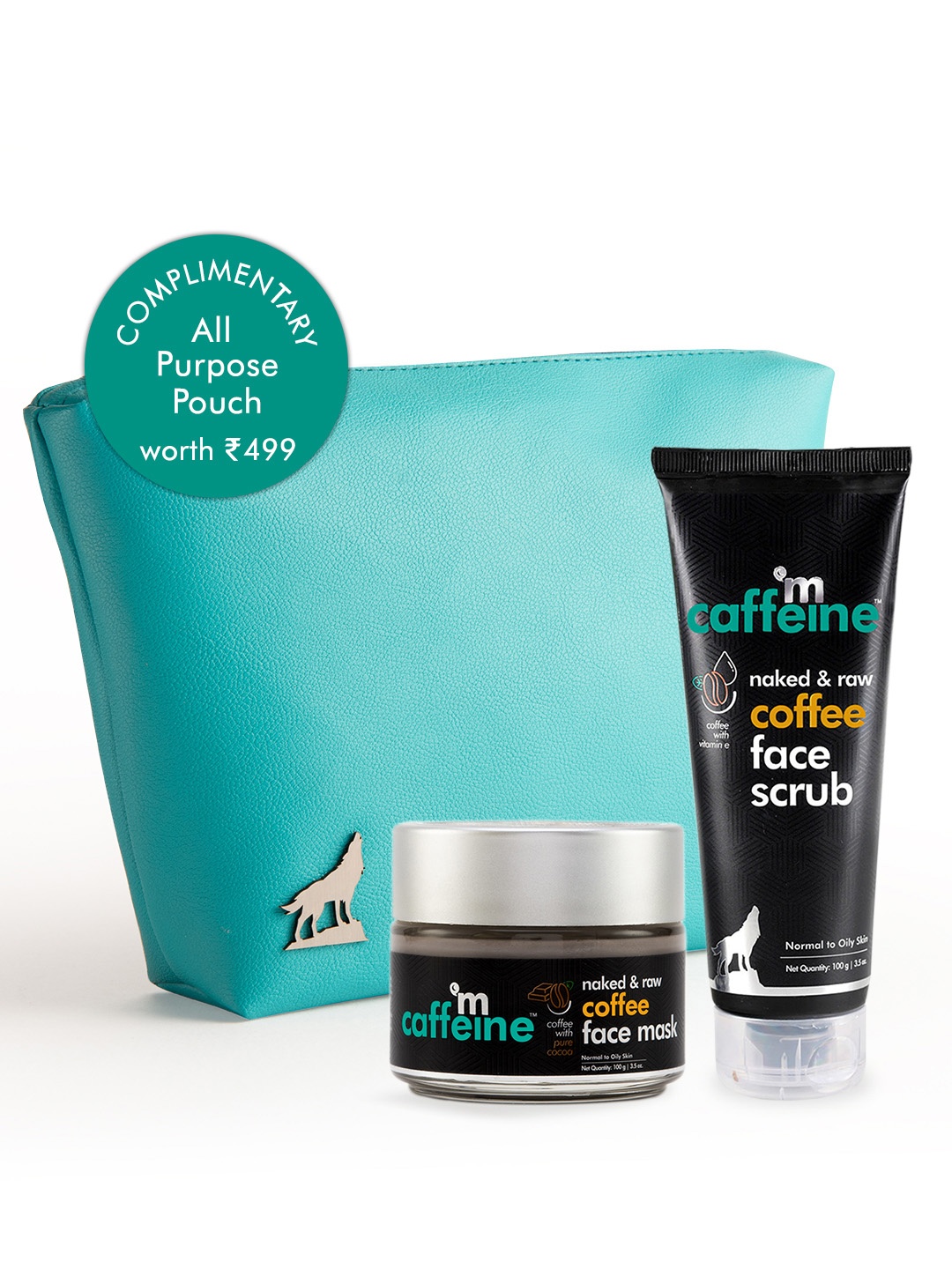 

MCaffeine Coffee Skin Refining Kit - 200 ml, Black