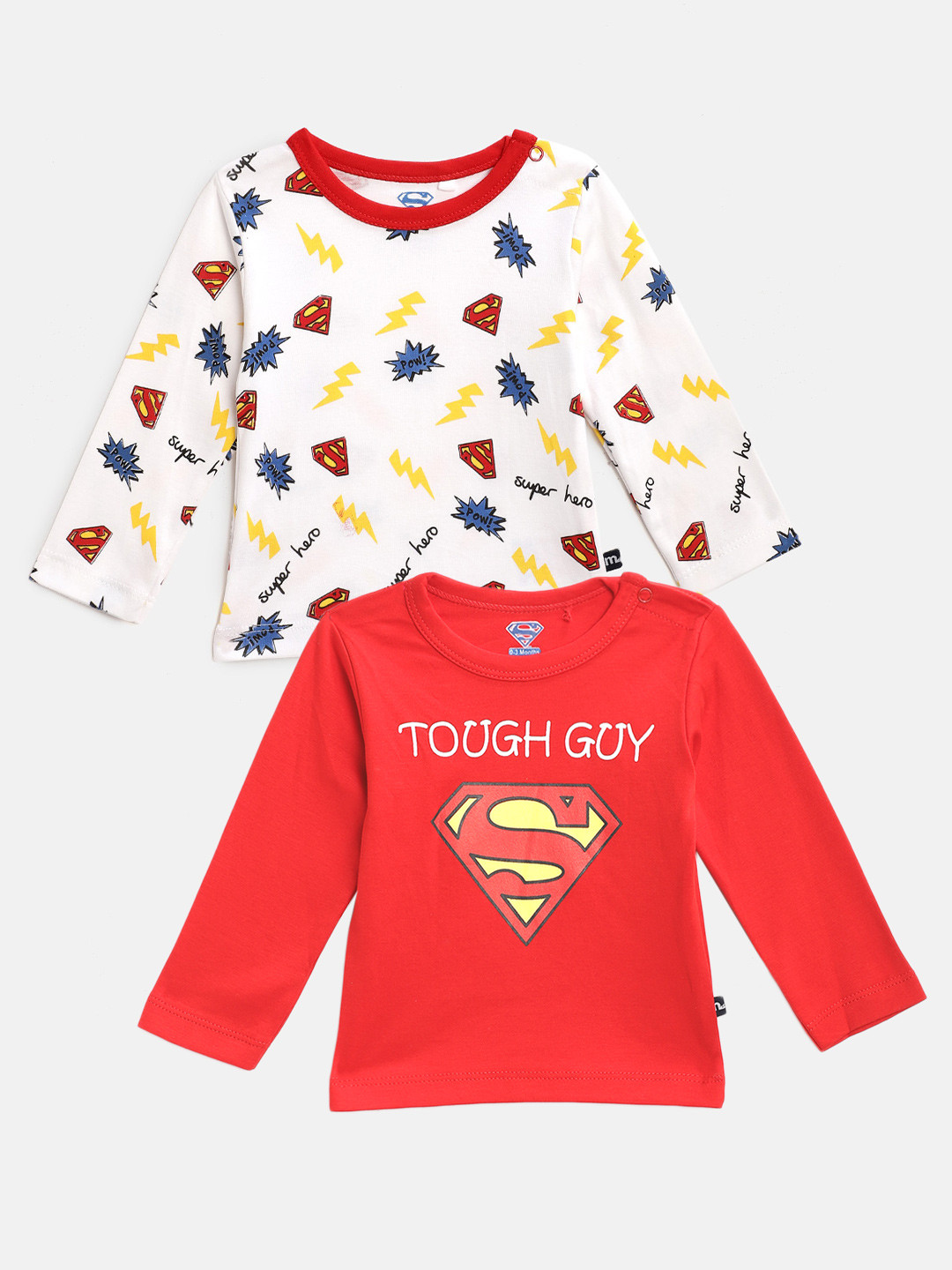 

Moms Love Infant Boys Pack of 2 Assorted Cotton T-shirt