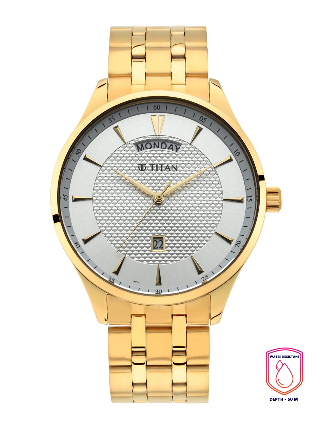 

Titan Men White Analogue Watch
