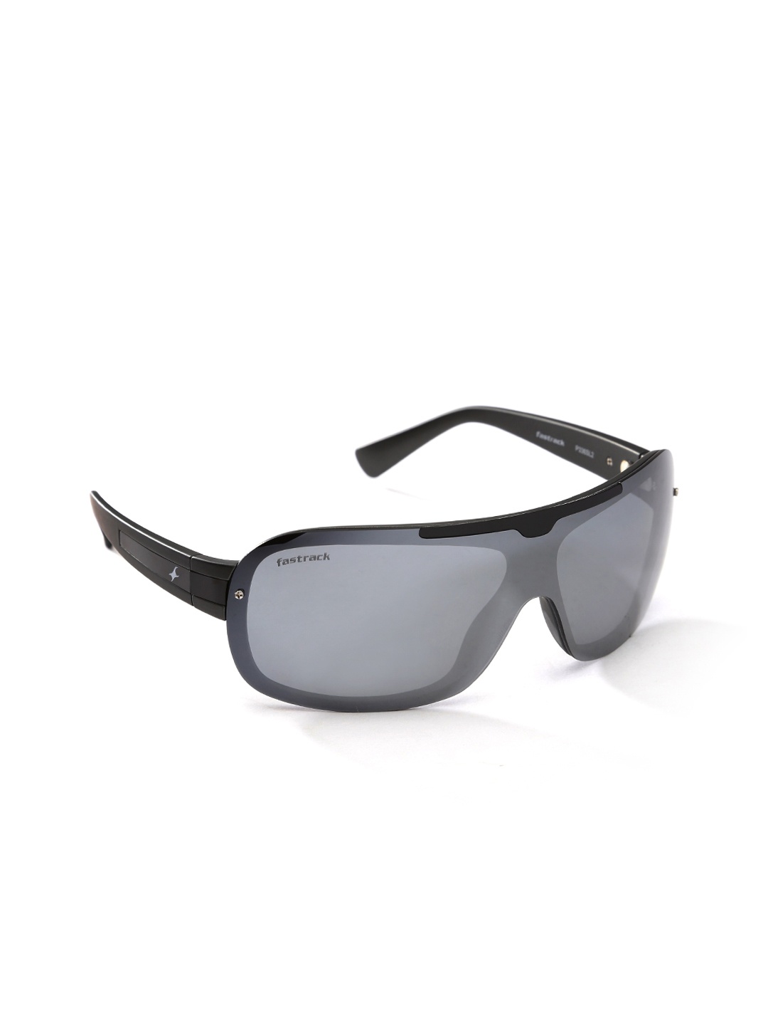 

Fastrack Men Mirrored Sports Sunglasses P336SL2, Grey