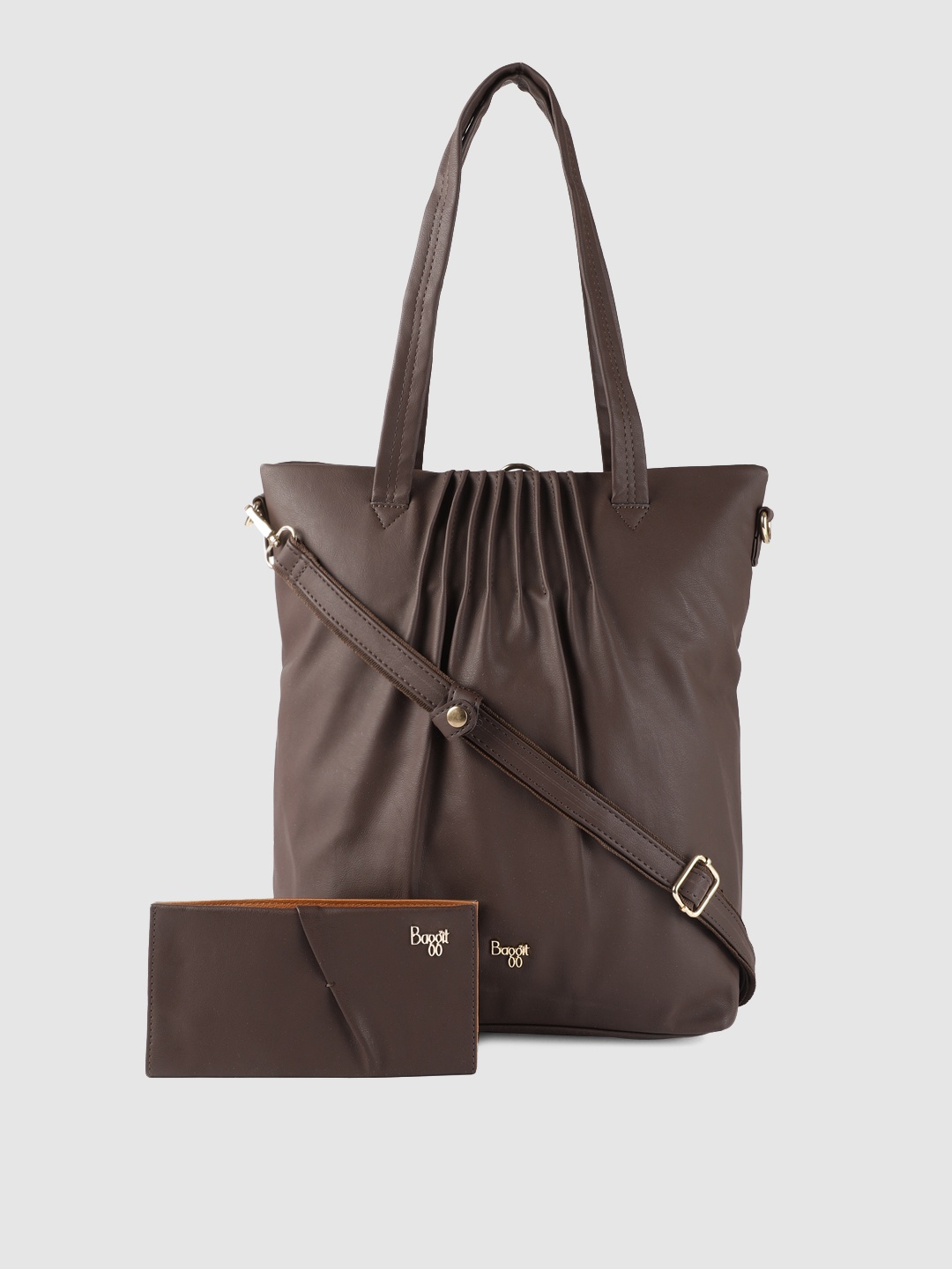 

Baggit Brown Solid Shoulder Bag