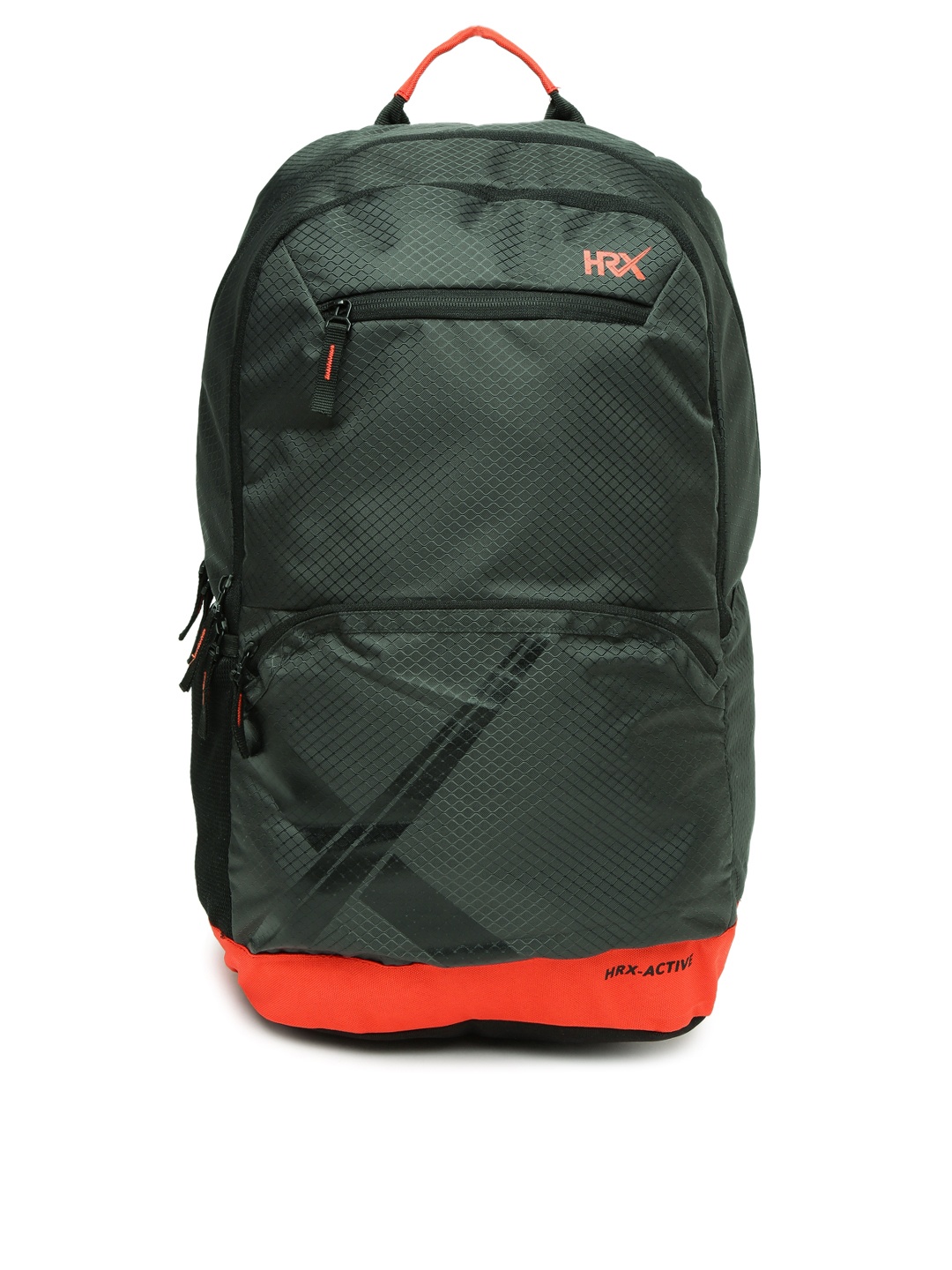 

HRX by Hrithik Roshan Unisex Grey Brand Logo Lifestyle Backpack