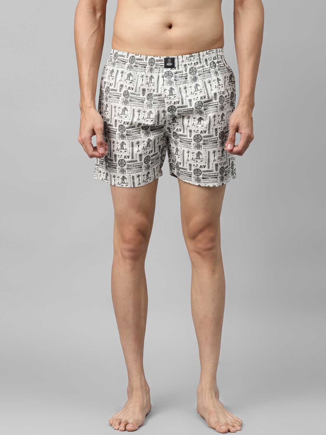 

Underjeans by Spykar Men Printed Assorted Boxer 8907966414907