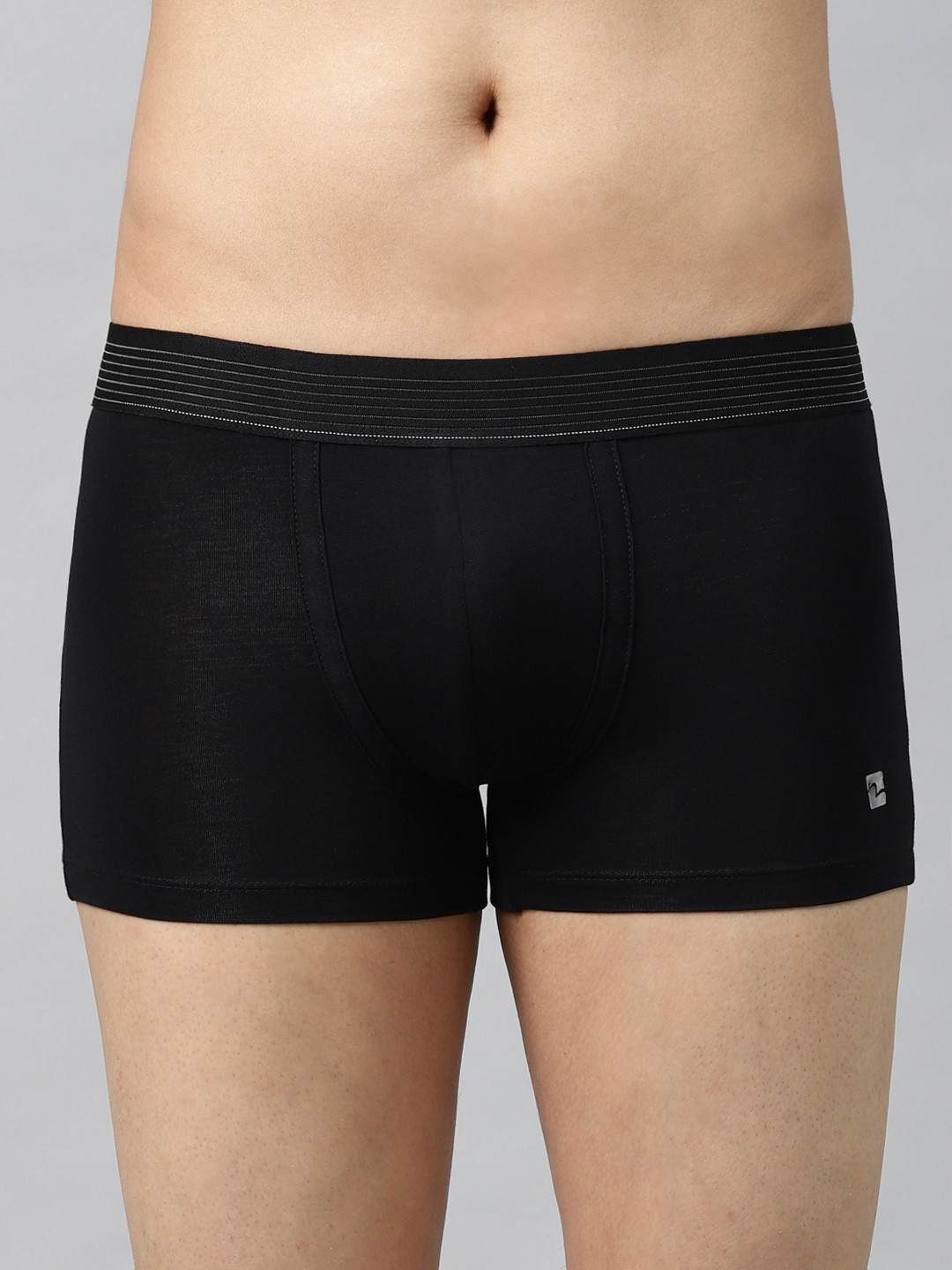 

UnderJeans by Spykar Men Black Solid Trunk 8907966420656