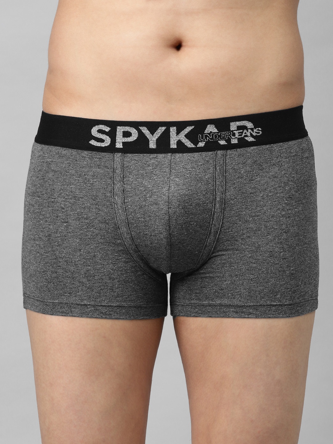 

UnderJeans by Spykar Men Cotton Blend Trunk, Charcoal