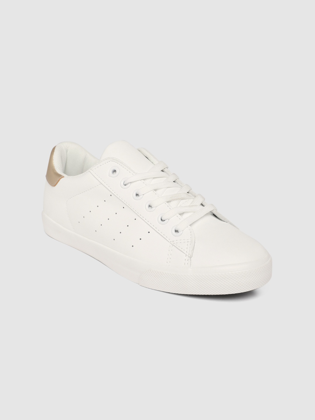 

Roadster Women White Solid Sneakers