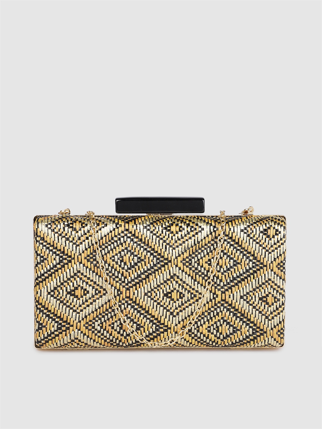 

Anouk Gold-Toned Embellished Clutch