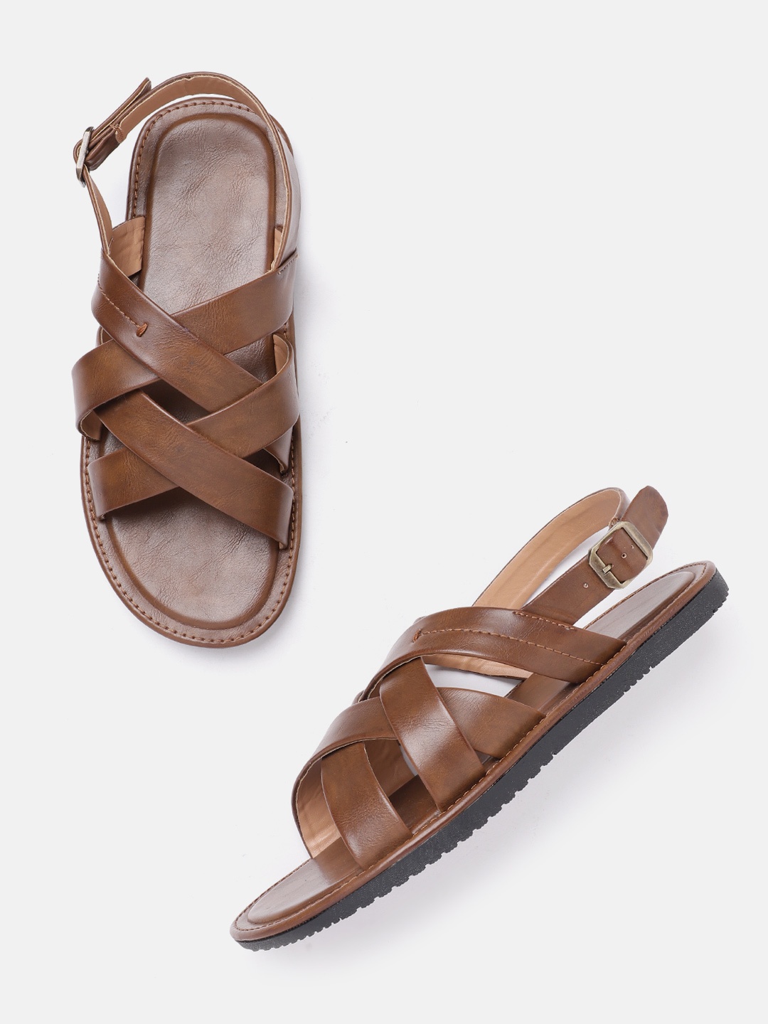 

Roadster Men Brown Comfort Sandals